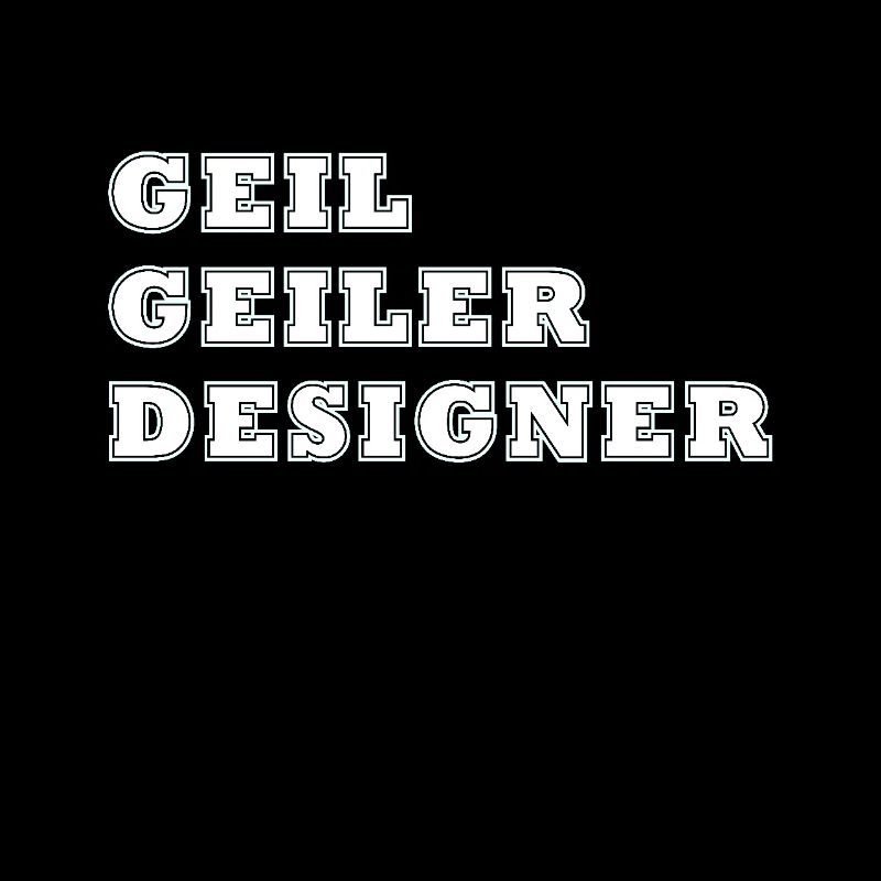 Designer Spruch