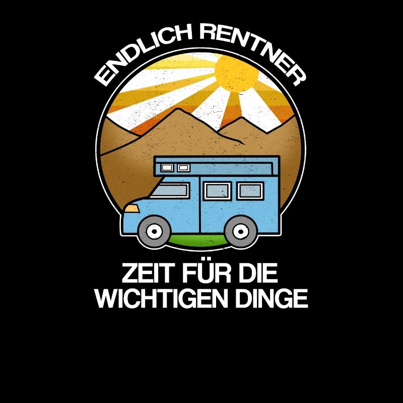 Endlich Rentner Camping Rentner