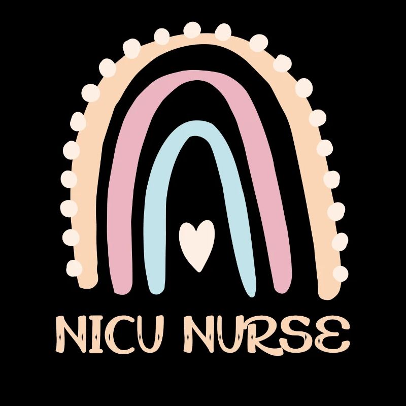 NICU Krankenschwester - Regenbogenherz