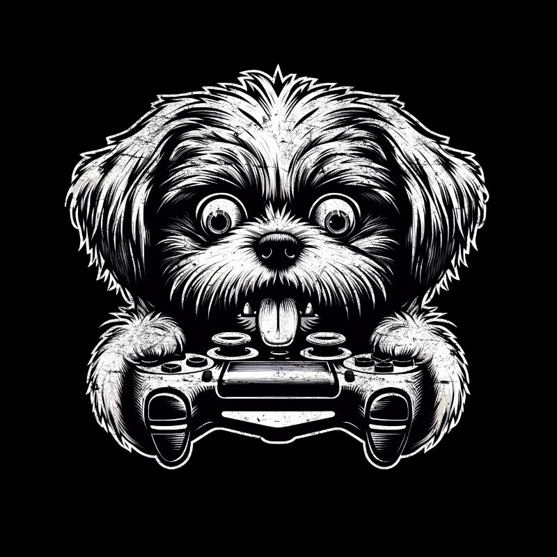 Crazy Shih Tsu chien gamefreak gamers