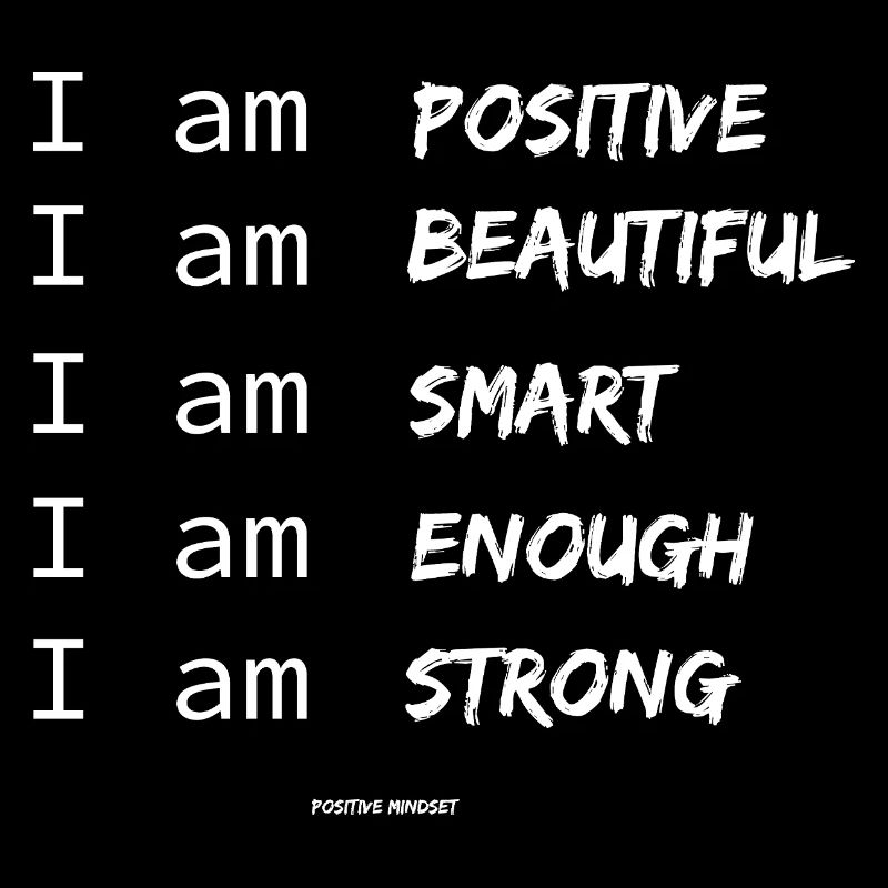 Positives Mindset