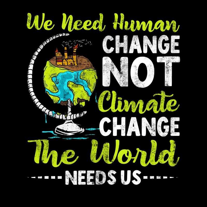 We need human change, not human change