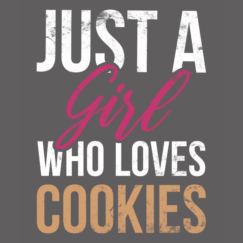 Nur Ein Mädchen, Das Kekse Zum Bäcker Oder Backen