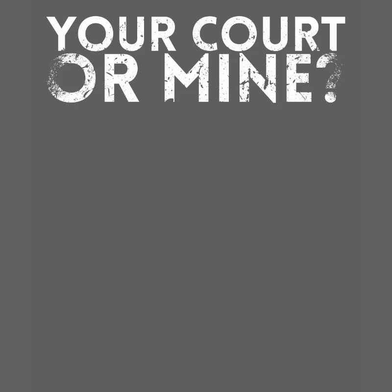 Ihr Platz- Oder Minendesign Für Tennisspieler Oder