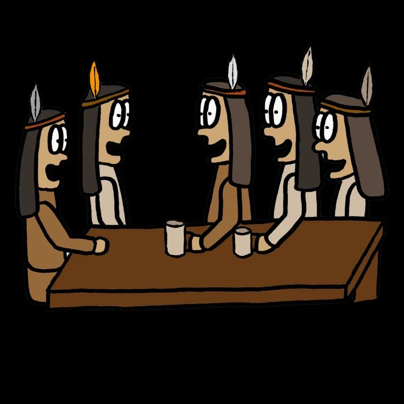 Regulars' table black