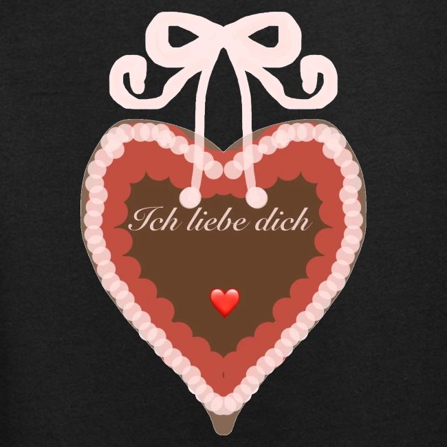 Lebkuchenherz ich liebe dich