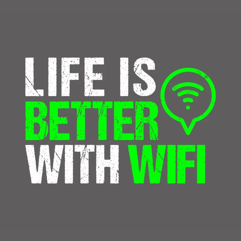 Wlan Wifi Informatiker Programmierer Geek Geschenk