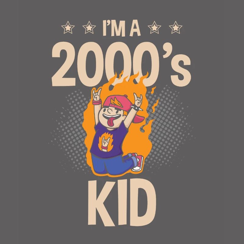 Ich Bin Ein 2000er Kid Decade 2000 Era Millenium