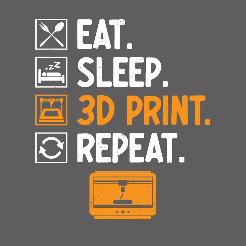 Alimentation Sommeil Impression 3D Buse Répéter Impression 3D