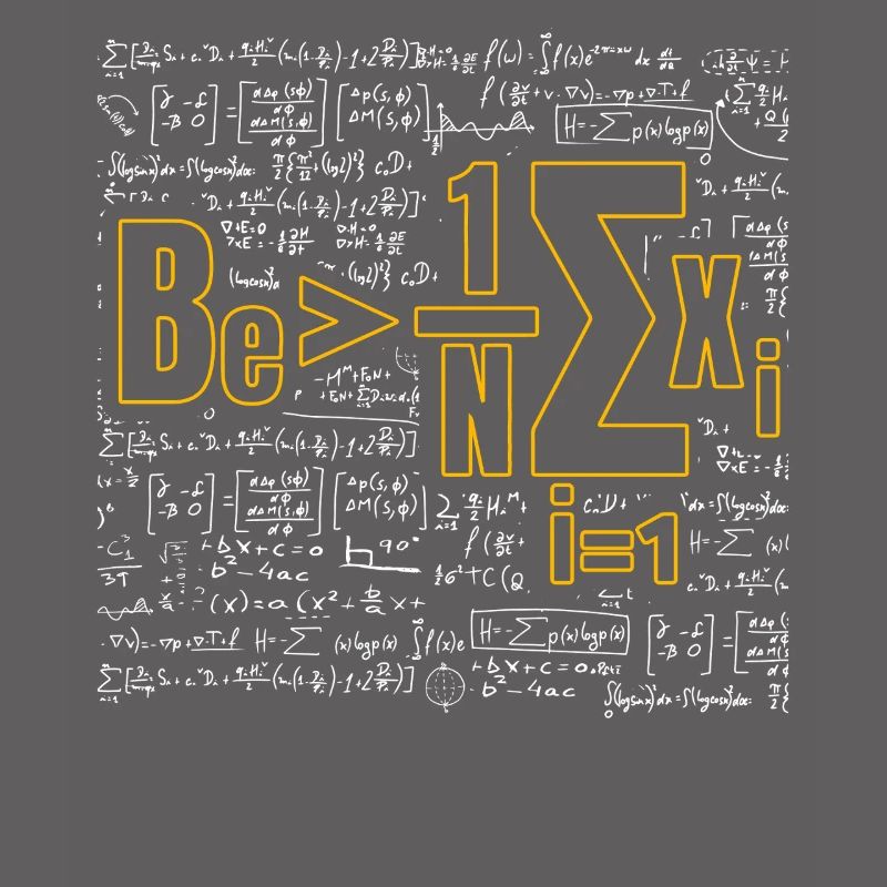 Math Pun – Be Greater Than Average