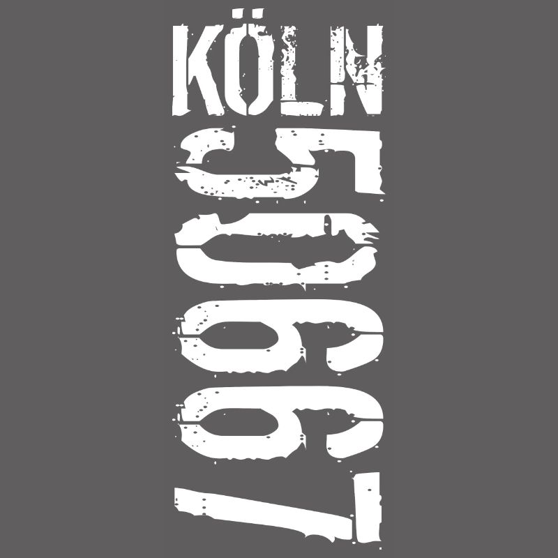 Cologne Postcode 50667 | White