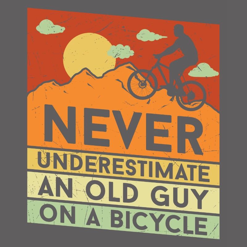 Never Underestimate an Old Guy on a Bicycle
