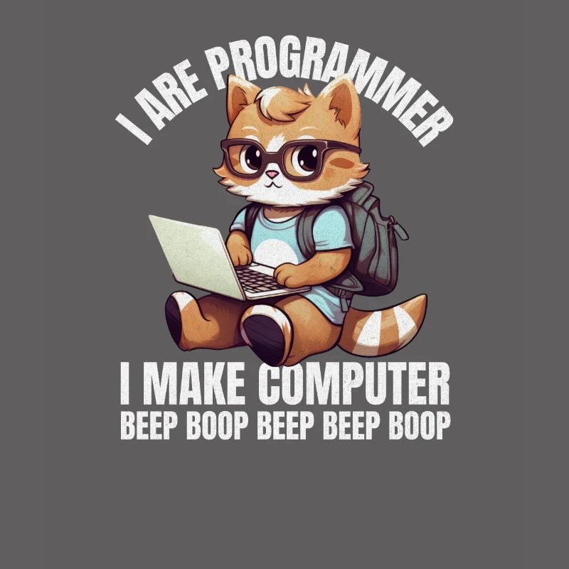I'm a programmer. I'm doing Computer Beep