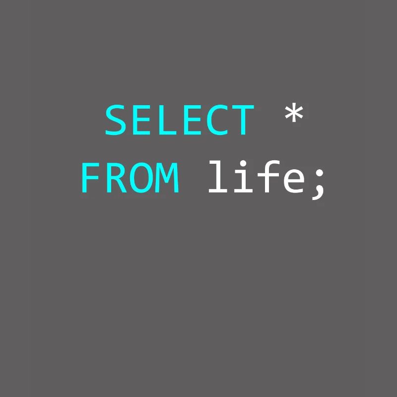 Idée de cadeau pour le codeur SQL