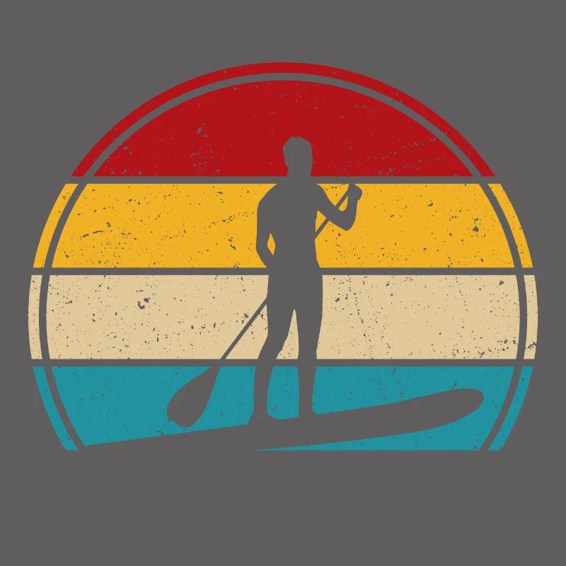 Rétro paddle paddle surf paddle surf paddle surf