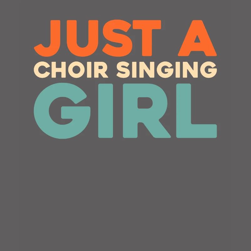 Chanteuse de chorale Juste une chanteuse de chorale