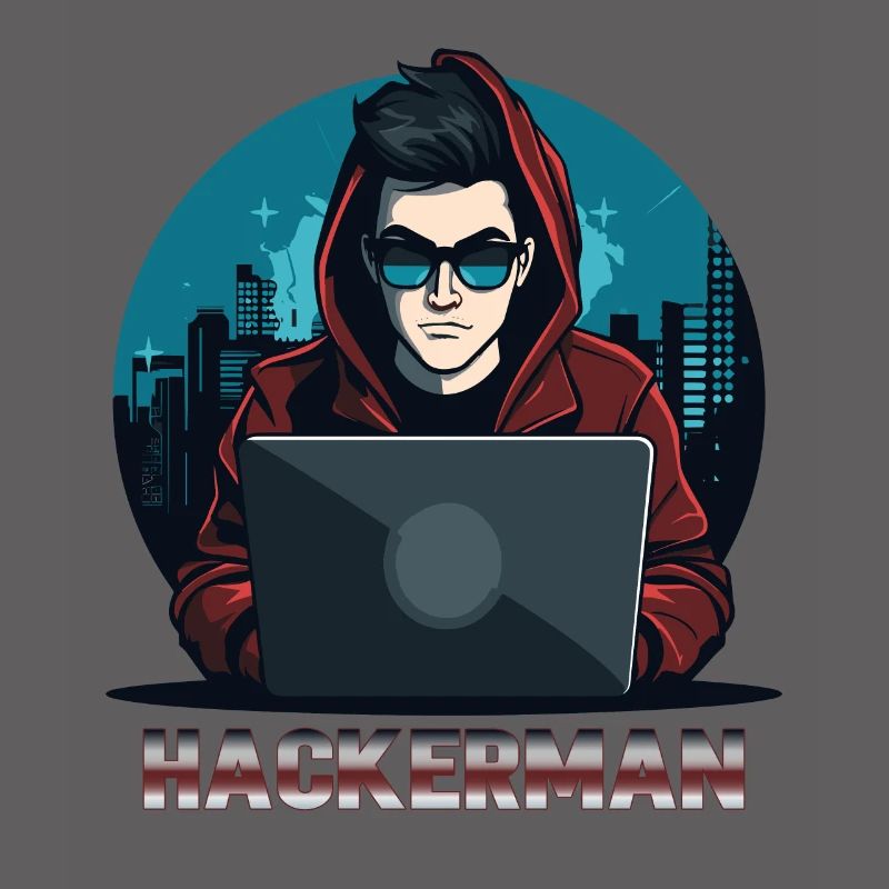 Cool Hacker Codage Spécialiste de l’informatique Hackerman
