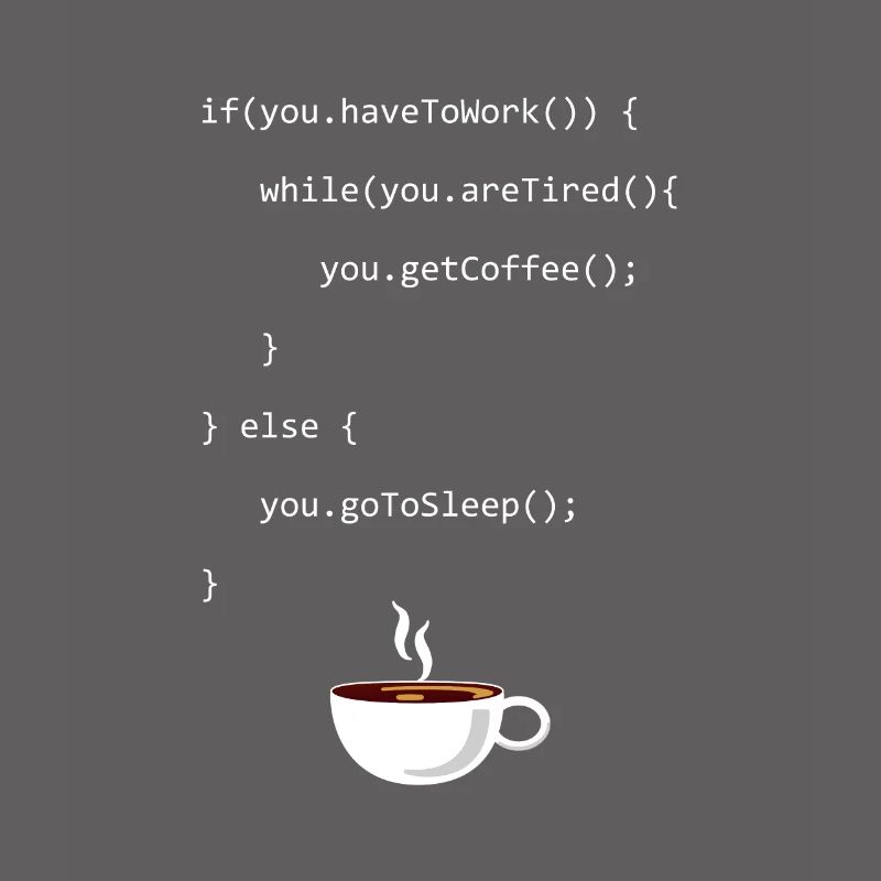 Programming Coffee Softwareingenieur Developer
