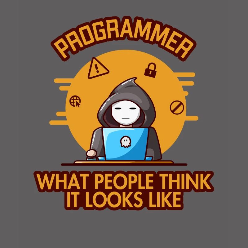 Programmer Looks Like Engineer Full Stack