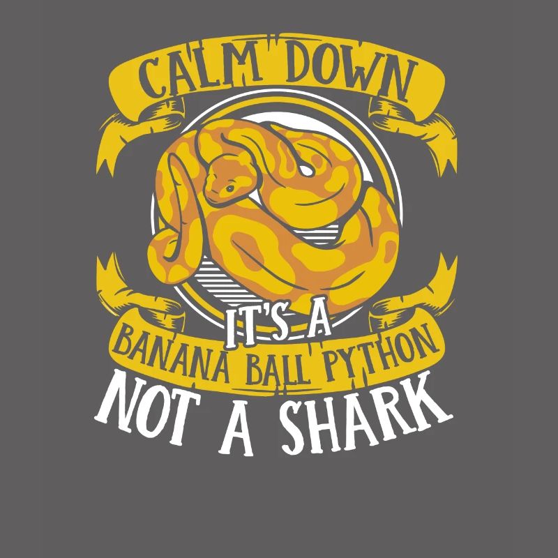 Calmez-vous, ce n’est pas une boule de banane de python de requin