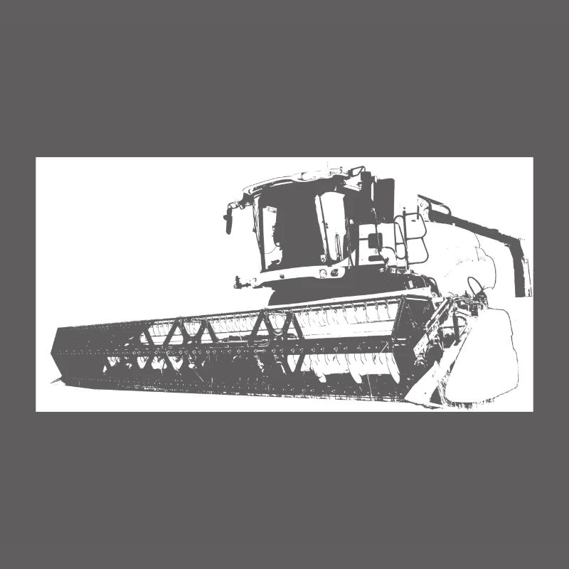 Combine Grain Corn thresh farmer