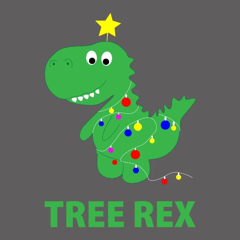 Tree rex gift saying dinosaur