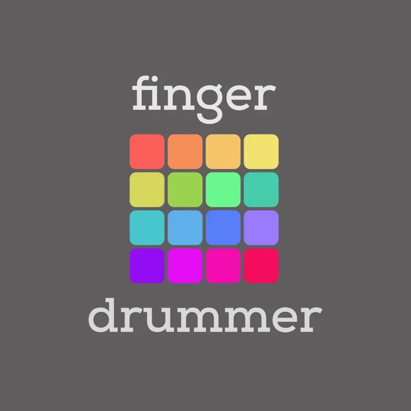Beatmaker Drum Machine Geschenk Fingerdrummer