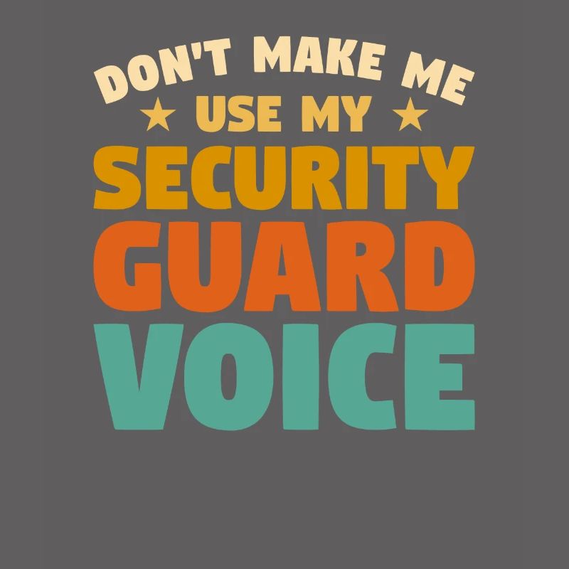 Ne me forcez pas à utiliser mon agent de sécurité Voice Enforcem