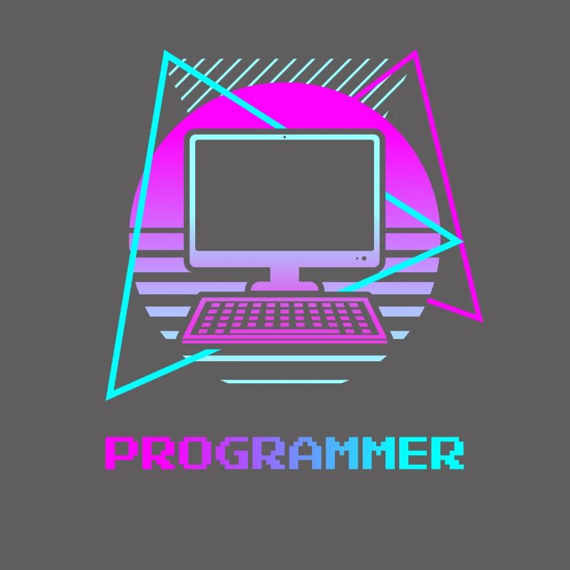 Programmeur rétro Programmation Informatique