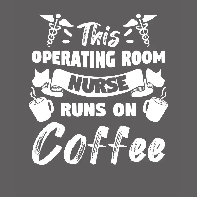 Diese OP-Krankenschwester läuft auf Kaffee ODER Krankenschwestern