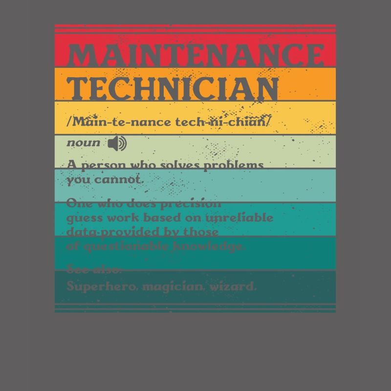 Définition de technicien de maintenance Technicien de maintenance Travailleur technique