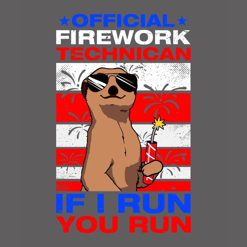 Pyrotechnician Firecrackers Official Firework Technician