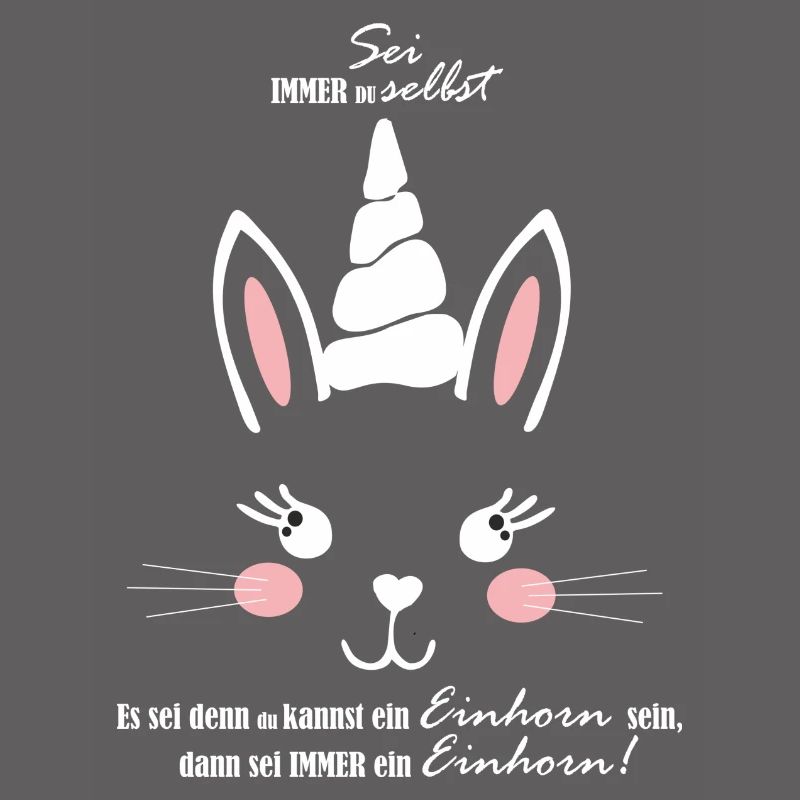 Hase oder Einhorn, oder ein Mischling -Unicorn