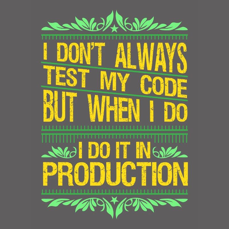 Ich teste mein Code-Geschenk nicht immer