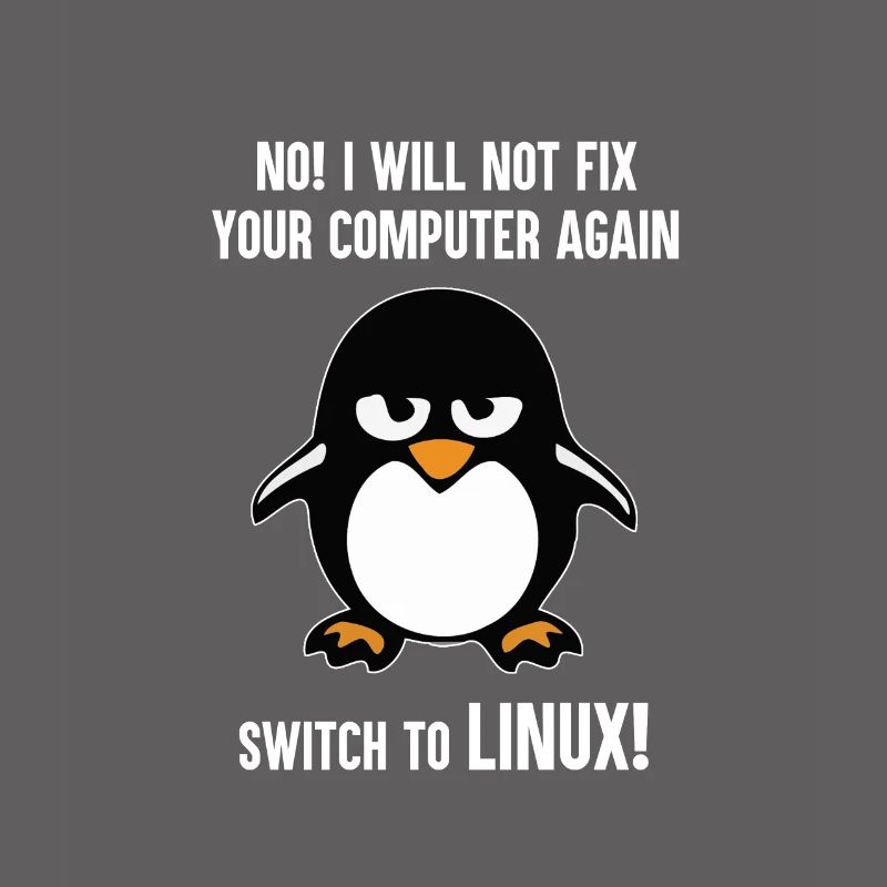 Programming computer science gift · Linux