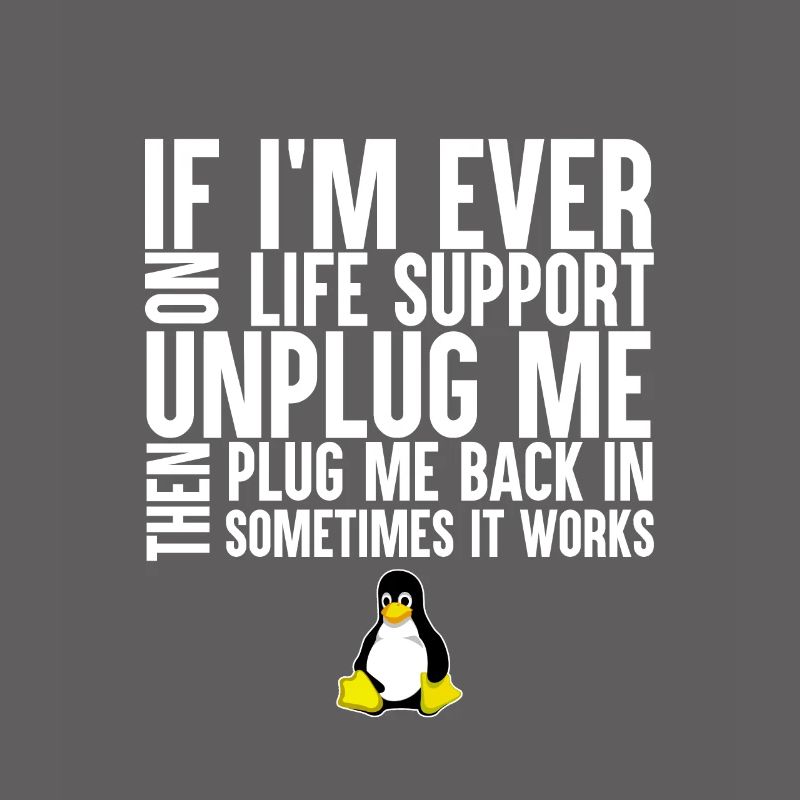 Programming Computer Science Gift · Unplug me