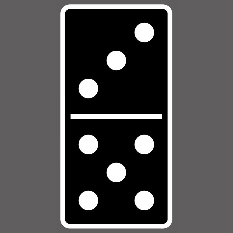 DOMINO STONE 3:5 - VARIABLE COLOR - VECTOR DESIGN!