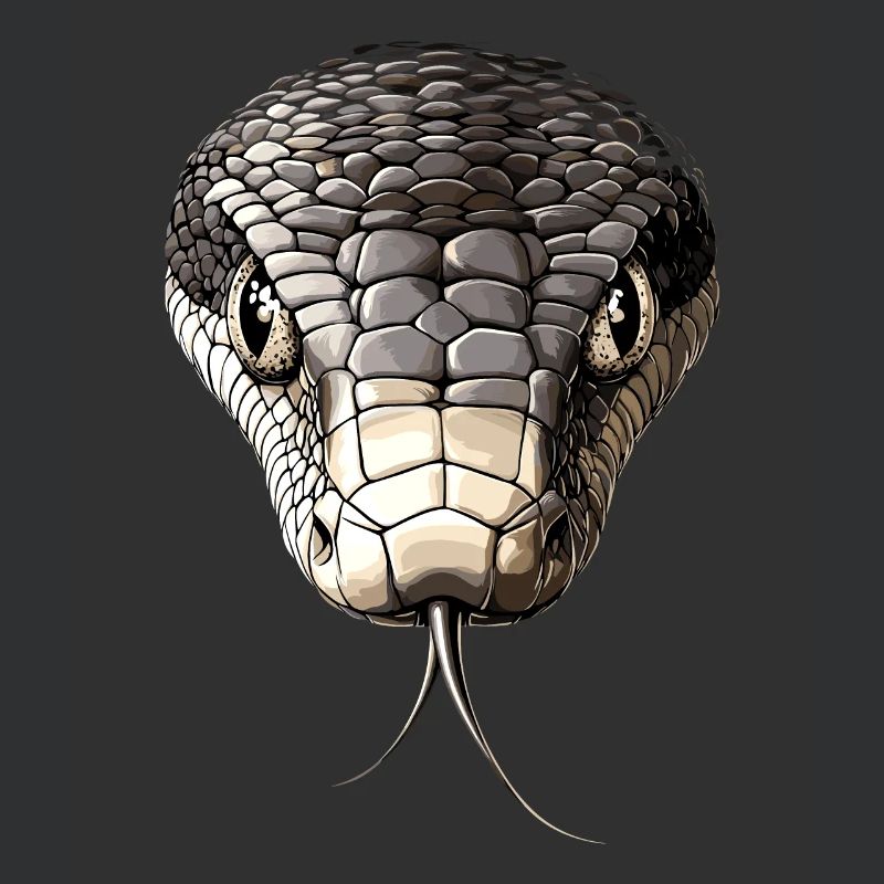 Serpent Python Cobra Mamba Serpent à sonnettes Serpent