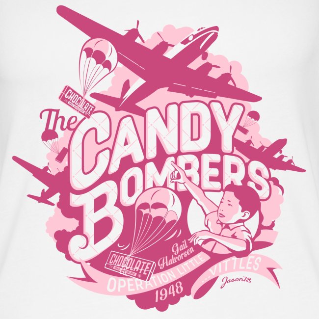 Candy Bombers Tribut rosa