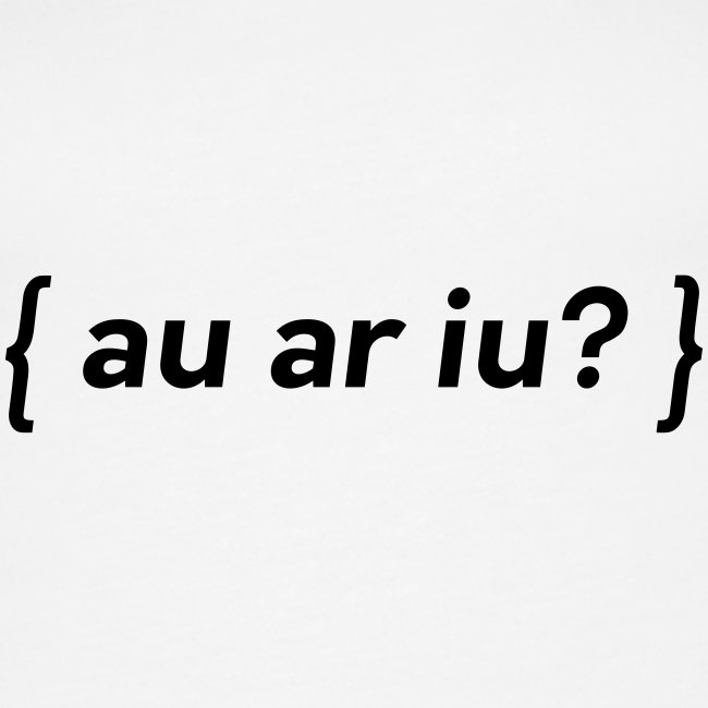au ar you?