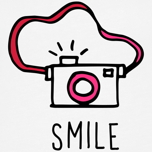 Smile - Camera - Tank top damski Premium