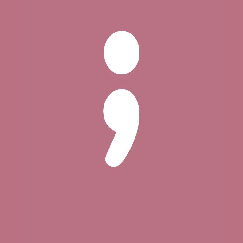 Retro Programmer Coder Semicolon Old School