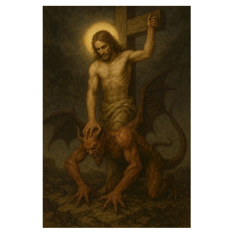 Jesus defeats devils
