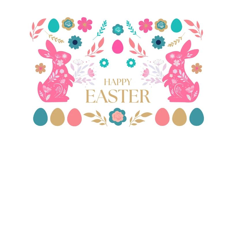 Happy Easter Easter Bunny Happy Easter Easter Motif