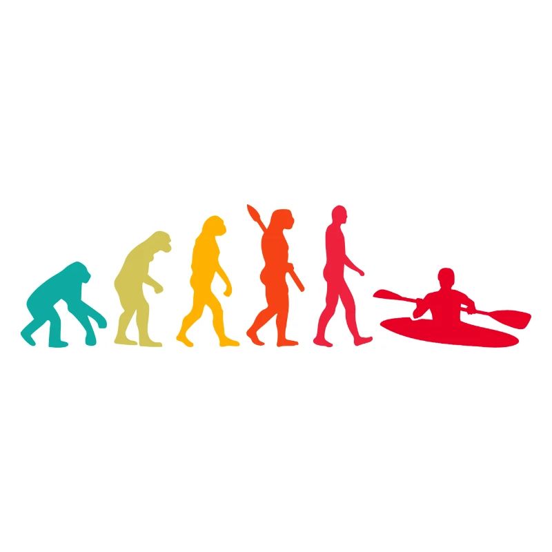 Evolution Graphic Kayaking Canoe Rowing Rower Padd