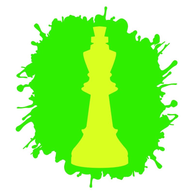Roi d’échecs éclaboussé 1