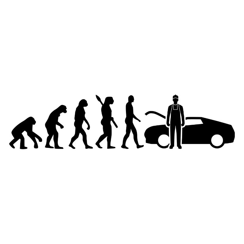 Evolution Noir mécanicienne