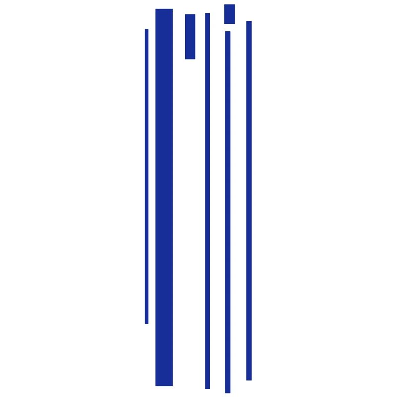 Vertical Stripe Pattern / Vector