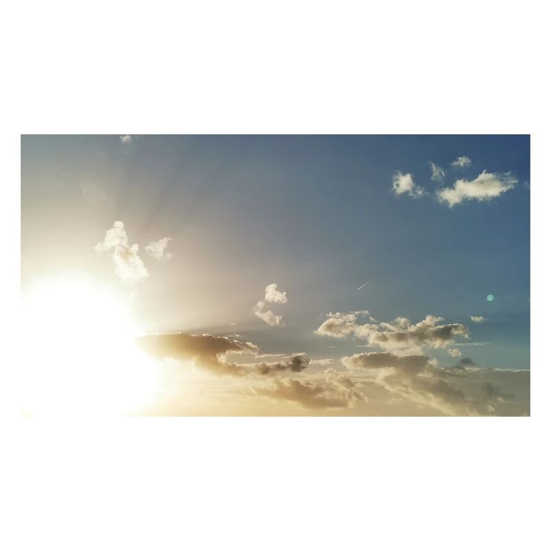 Exploding sunrise