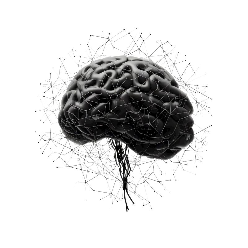 Gehirn Neuronale KI Deep Learning Computeralgorithmus